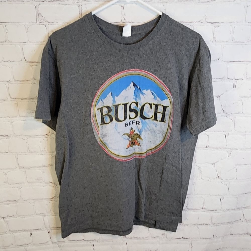 Men's Busch Beer shirt, size Medium